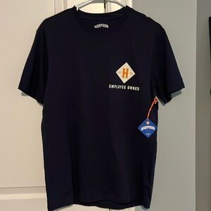 T shirt men’s M. Navy blue,  Harpoon 
Brand new